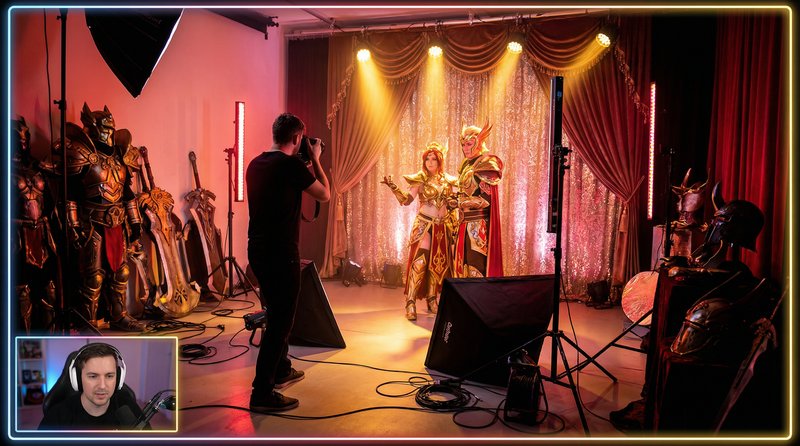 黑料视频Cosplay拍摄花絮